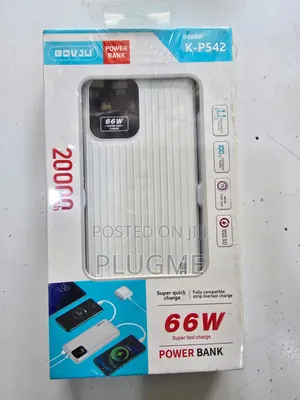 Kp542 20000mah 66w Superfast Powerbank