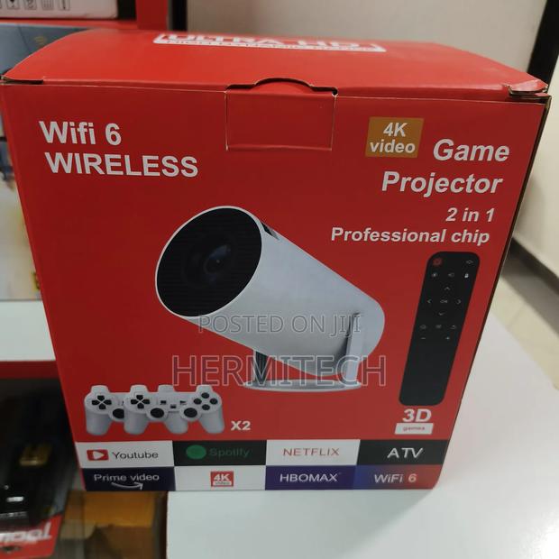 Hy300 Gaming Consoles Resolution Projector With Gaming Pads - thumbnail 2