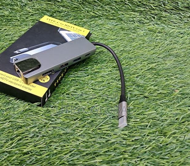 Usb C Hub With 4k Hdmi Lan And Fast Charging