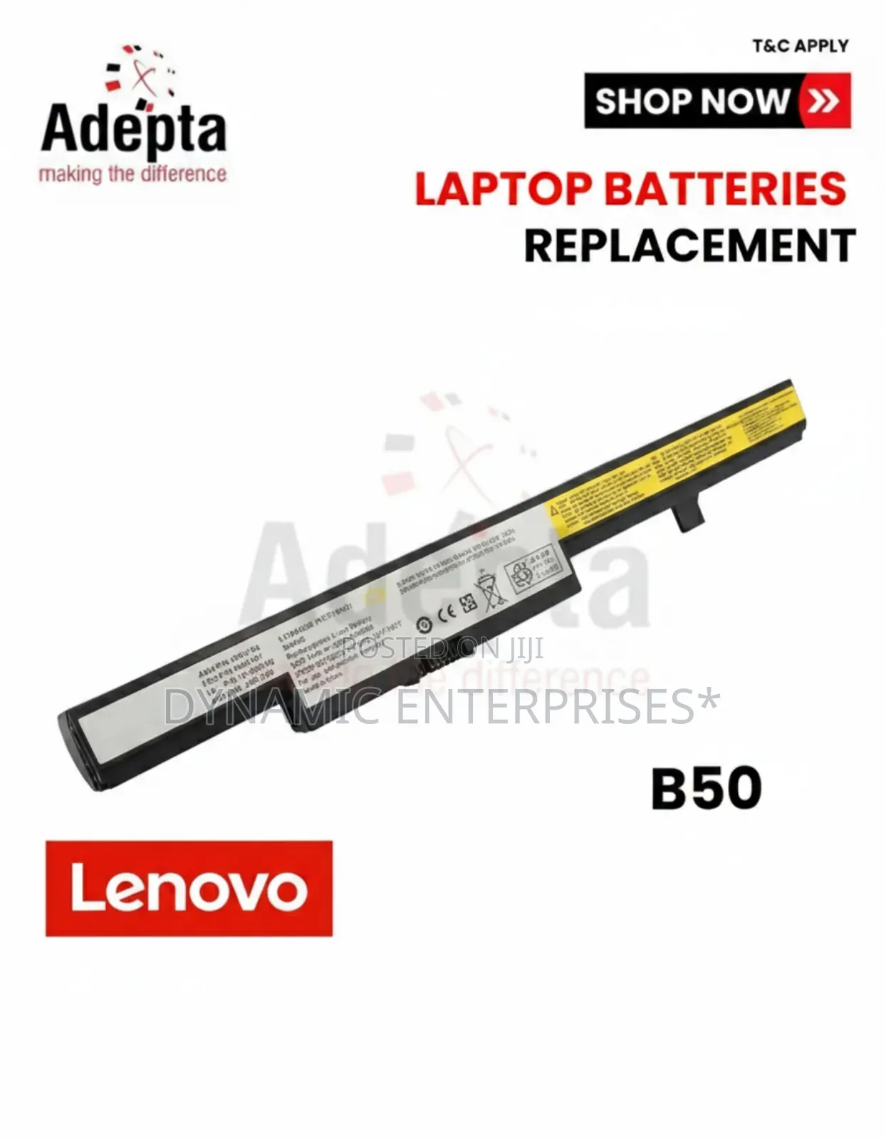 Replacement Laptop Battery