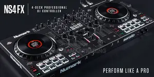 Ns4fx Numark 4-Deck Professional Dj Controller for Serato Pro