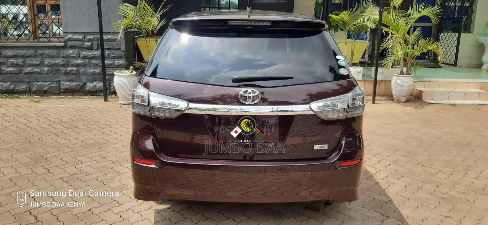 Toyota Wish 2017 Purple