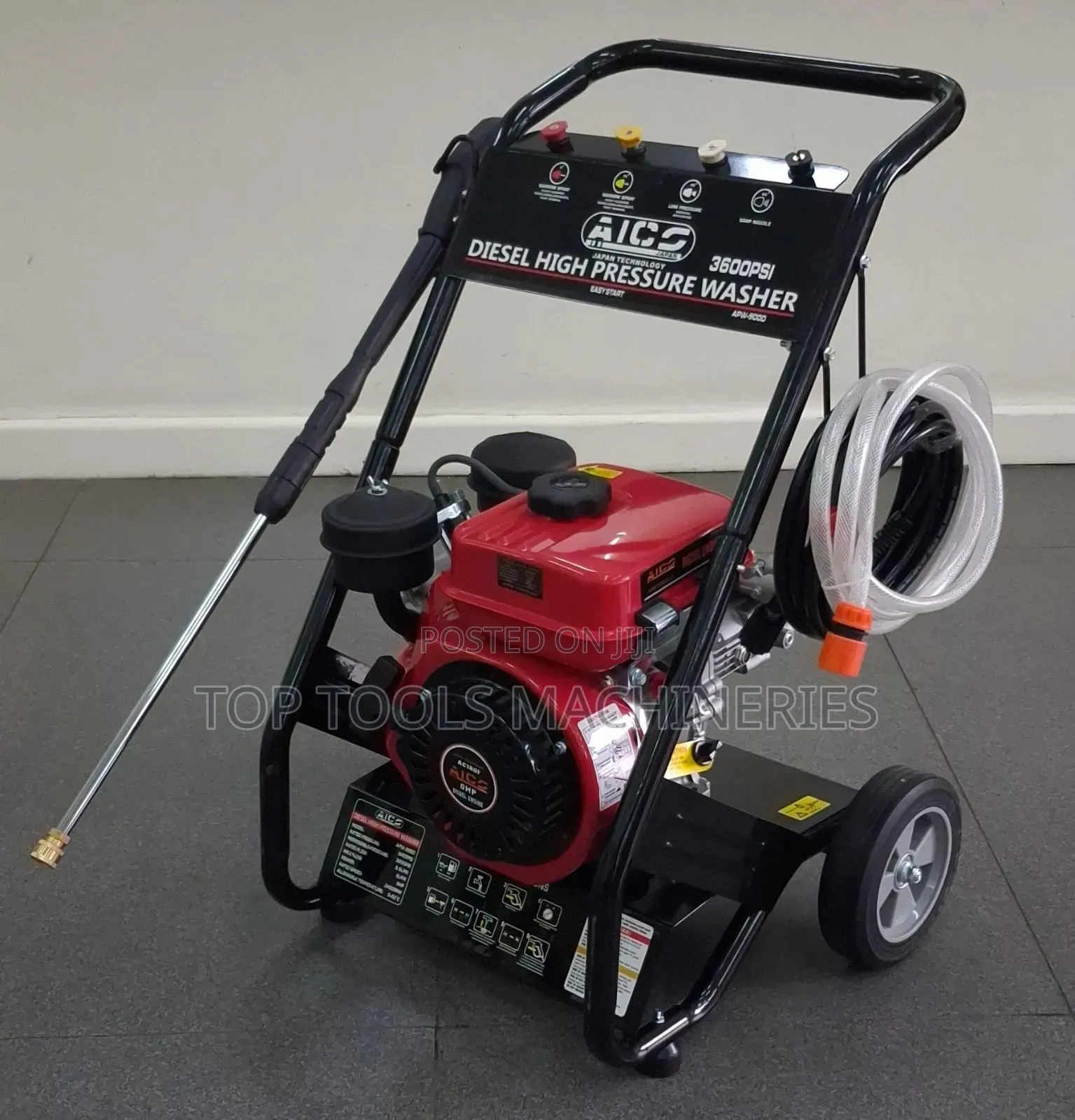 Aico Japan Diesel Pressure Washer 3600psi 8hp