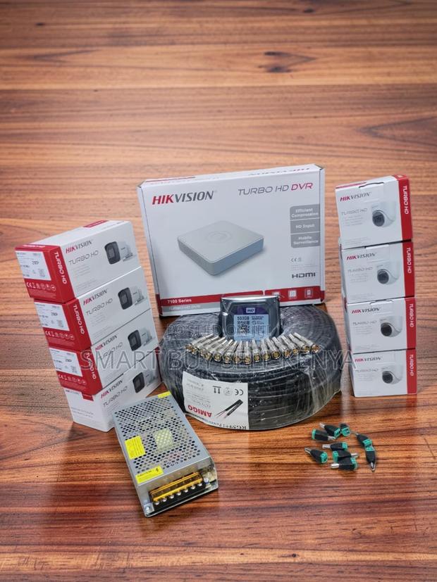 8 1080p Full Hd 2mp Motion Detection CCTV Cameras Complete System Kit - main view