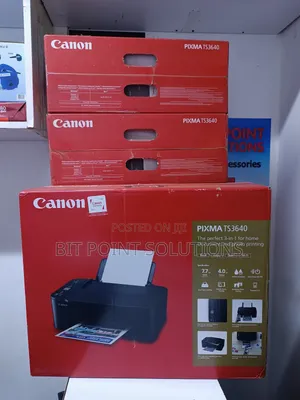 Canon Ts3640 Wireless Printer (Print,Scan,Copy)