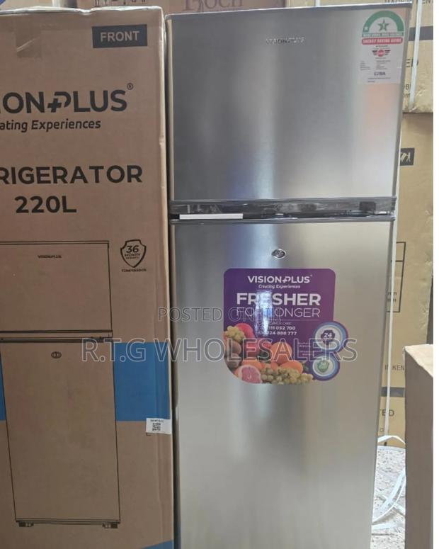 Vision 138 Litres Top Freezer Double Door Fridge