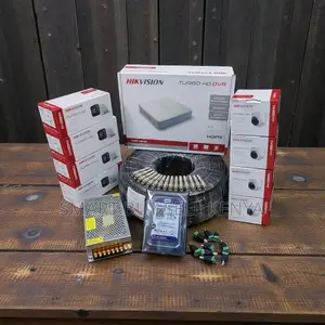 Hikvision 8 1080p Full Hd Live View CCTV Cameras Complete System Kit