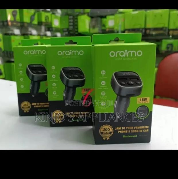 Oraimo Boulevard Occ-32d Car Modulator With 18w Fast Charging