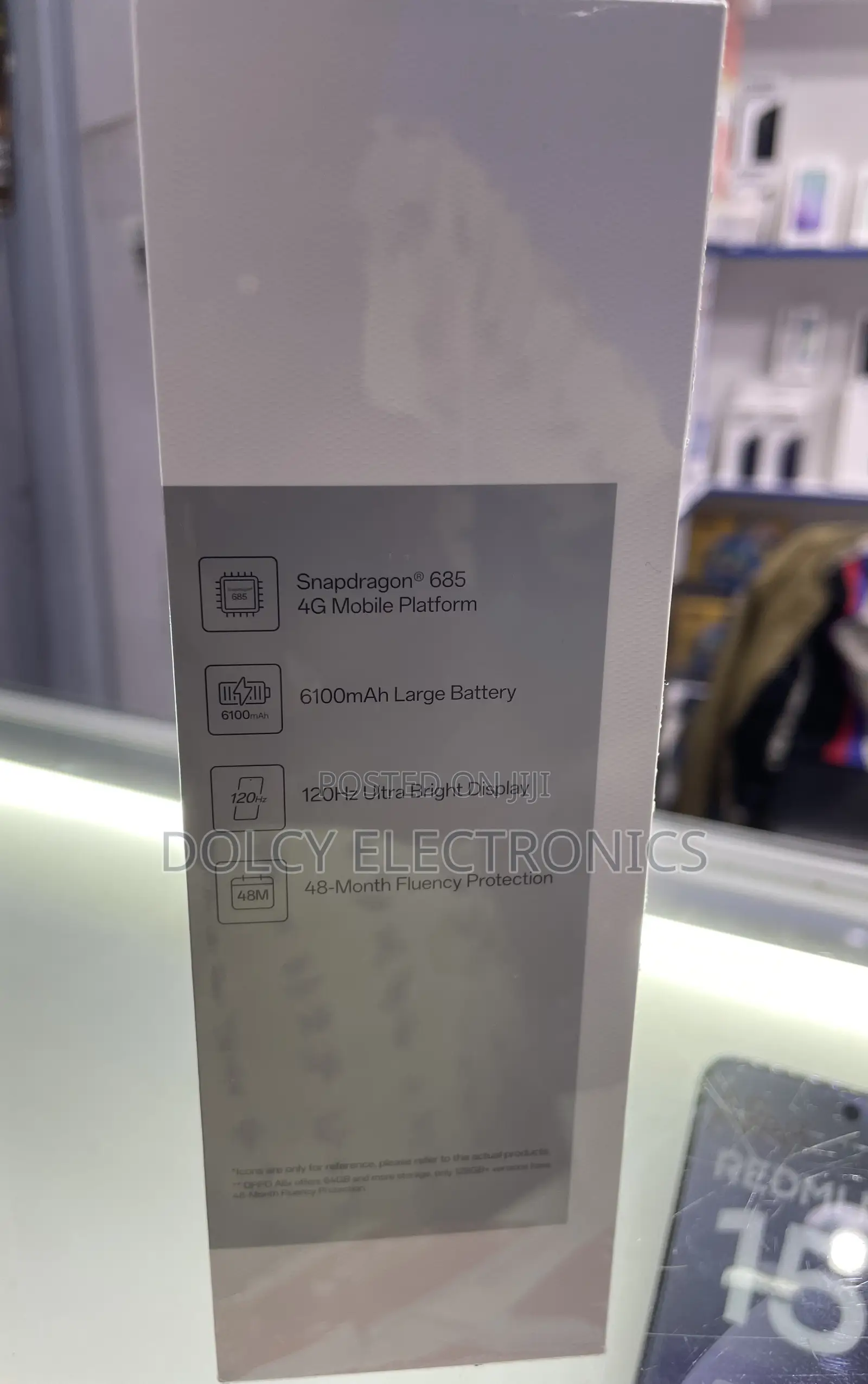 New Oppo A6x 256 GB Black