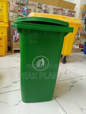 240l Green Refuse Bin