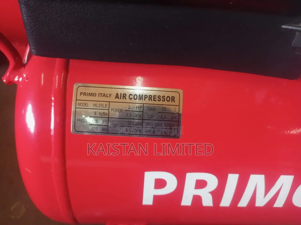 Primo Itay 25l Air Compressor