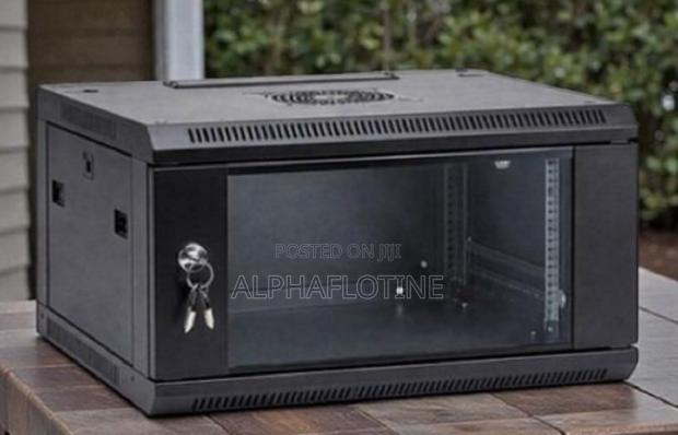 Vented Side Panels 6u Wallmount Data Cabinet With Lockable Steel-Frame - main view