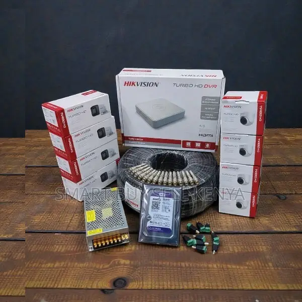 8 1080p Full Hd 2mp Clear Image CCTV Cameras Complete System Kit