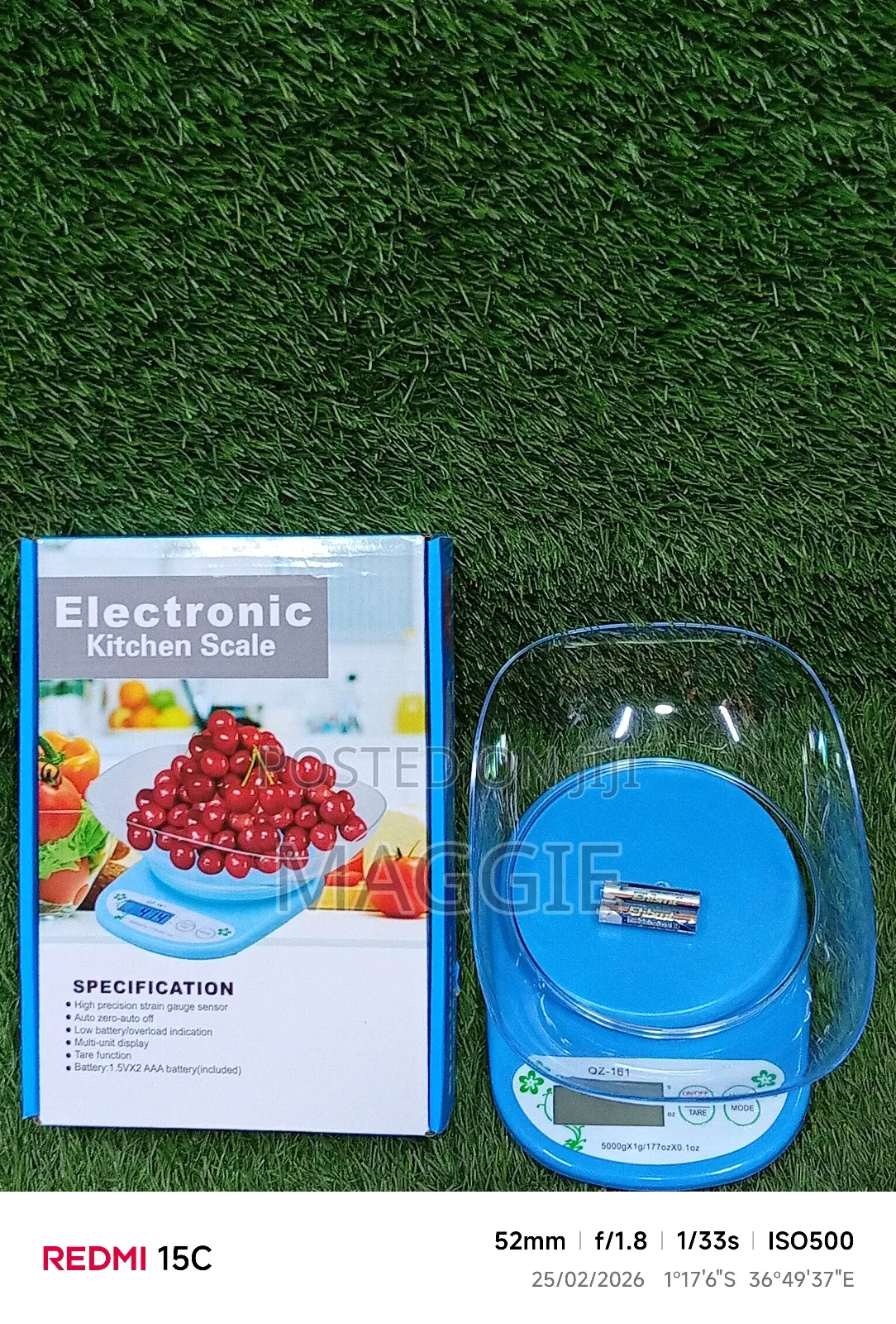 Electronic Kitchen Scale