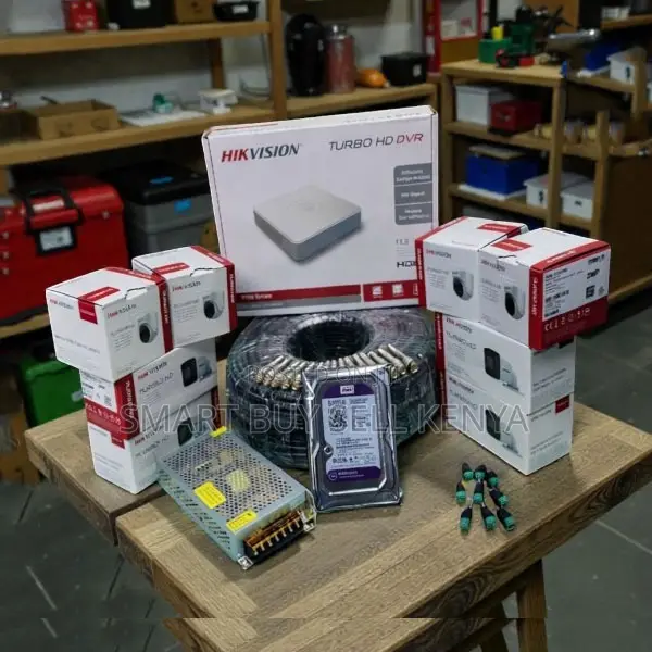 Hikvision 8 1080p Hd 2mp Motion Alert CCTV Cameras Complete System Kit