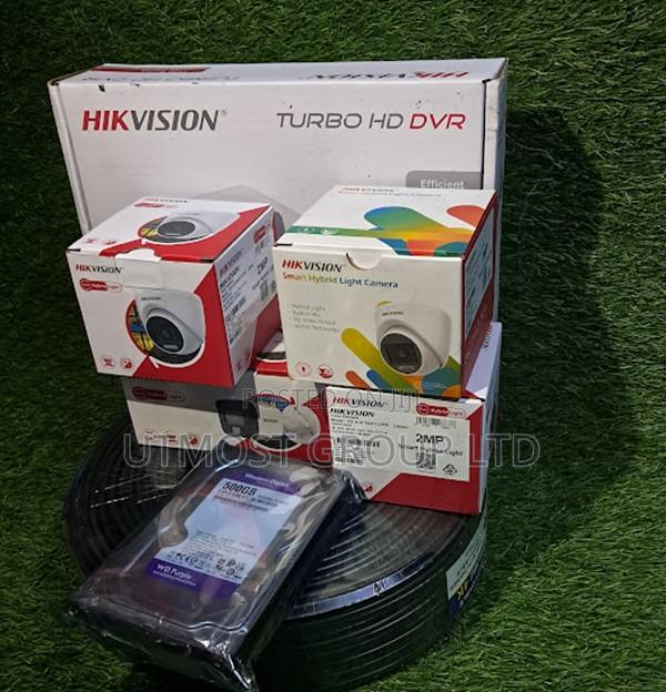 Hikvision Smart Hybrid CCTV 4ch Kit With Audio Night Detection