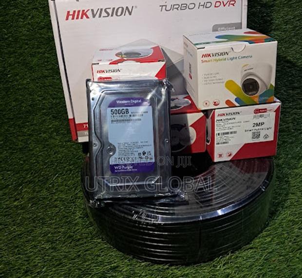 4 Channel Hikvision Smart Hybrid Security Kit Audio Night Tech