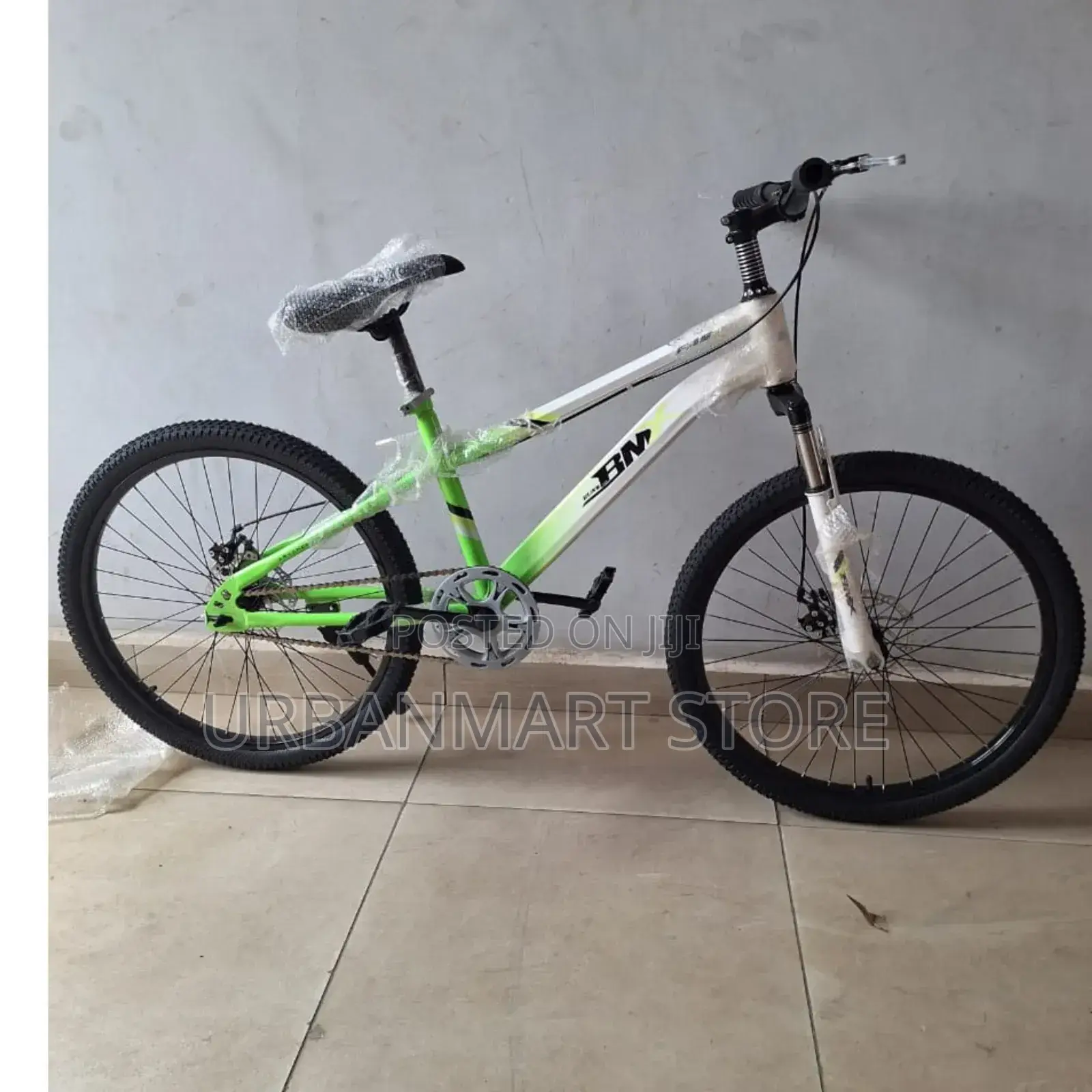 Size 24-Inch BMX Mountain Bike With Disc Brakes