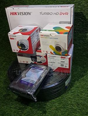 Hikvision 4 Channel Hybrid Security Kit Audio Night Light Tech - thumbnail 2