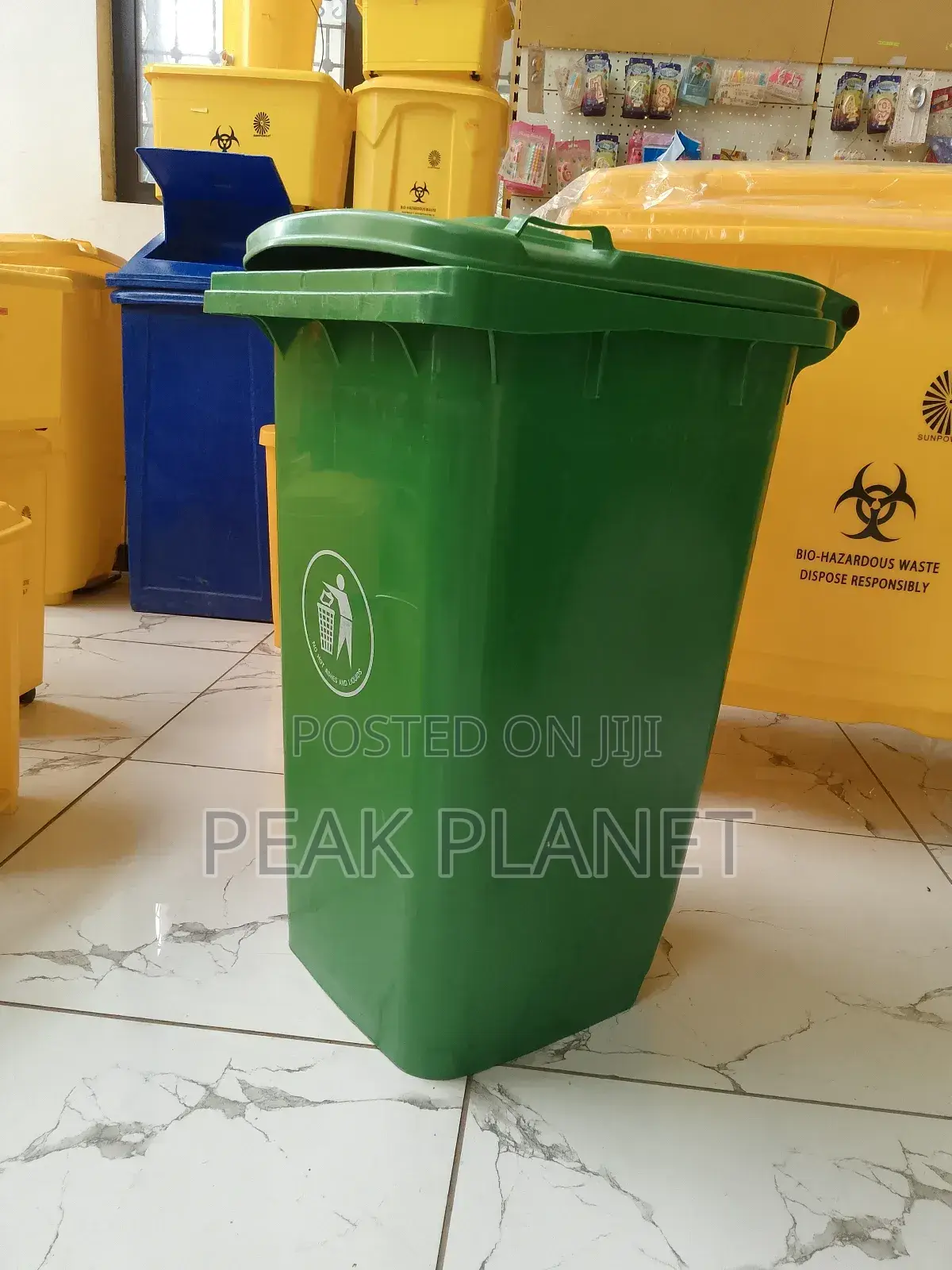 Strong 240l Green Refuse Container