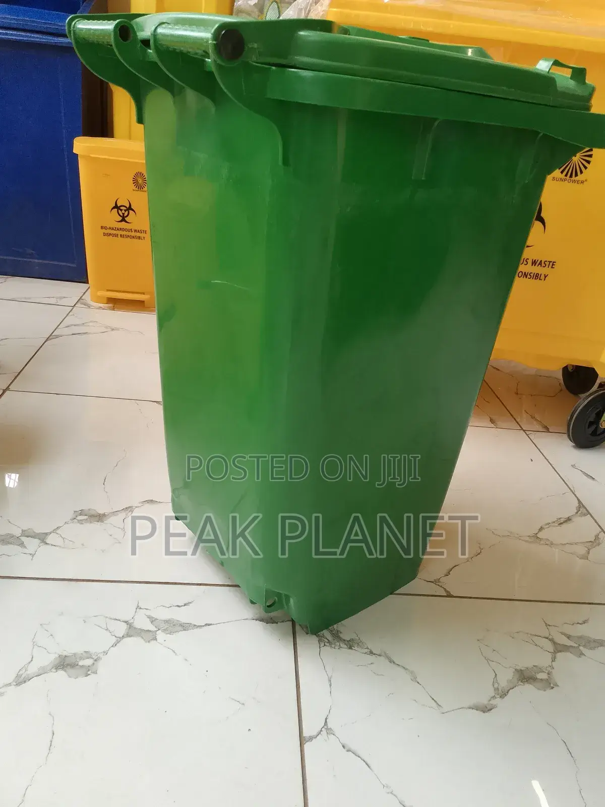 240l Green Industrial Bin