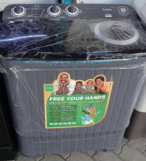 Syinix 10kg Washing Machine - main view