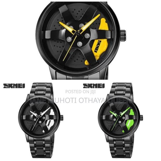 Skmei 1787 Rolling Car Wheel Watch