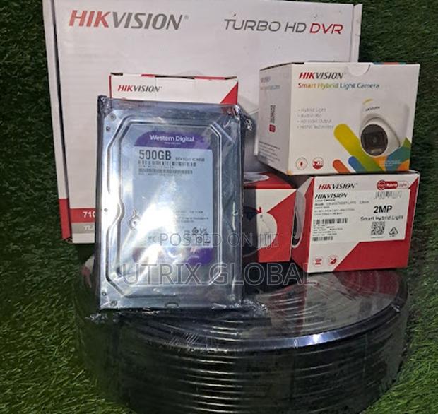 More
Hikvision Smart Hybrid 4ch Cctv Kit Audio Night Light Security