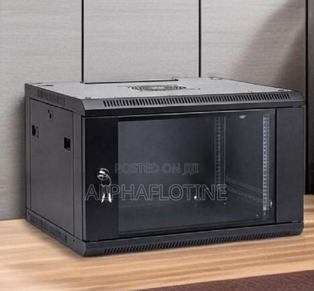 Secure Closet 6u Wall Mount Network Rack Data Cabinet(530x400x300)