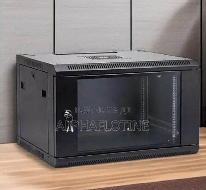 Secure Closet 6u Wall Mount Network Rack Data Cabinet(530x400x300)