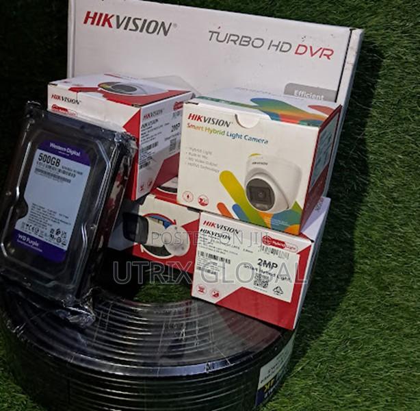 Hikvision 4ch Smart Hybrid Security Kit With Audio Night Monitoring