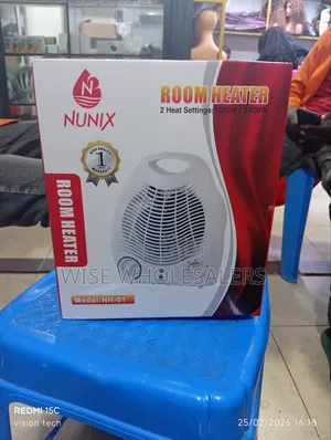 Nunix Nh-01 Portable Fan Room Heater. √^ 