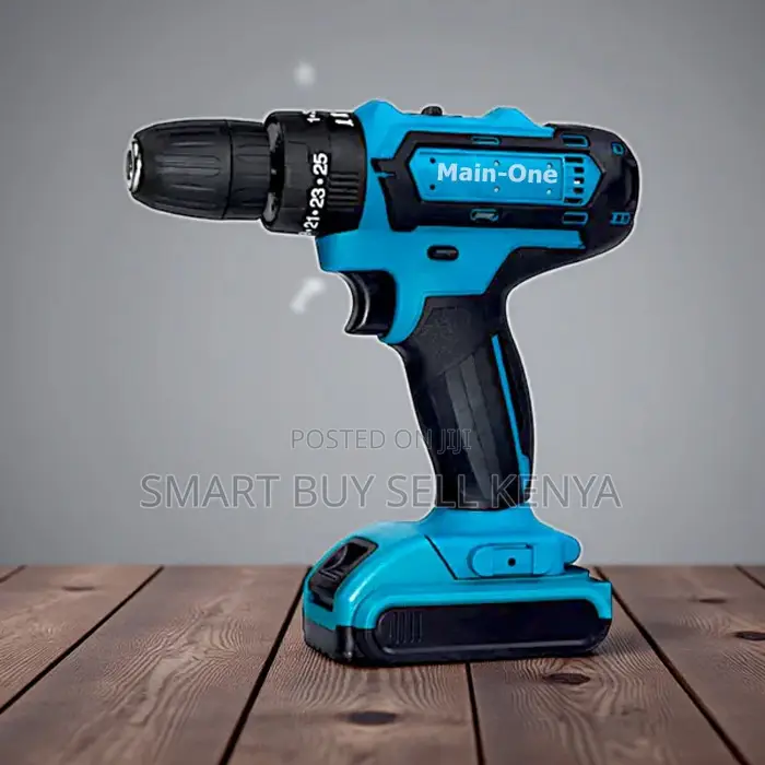 Quality Ensured Cordless Drill With Drilling and Impact Functions