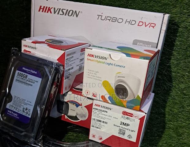 Hikvision 4 Channel Hybrid Security Kit Audio Night Light Tech - main view