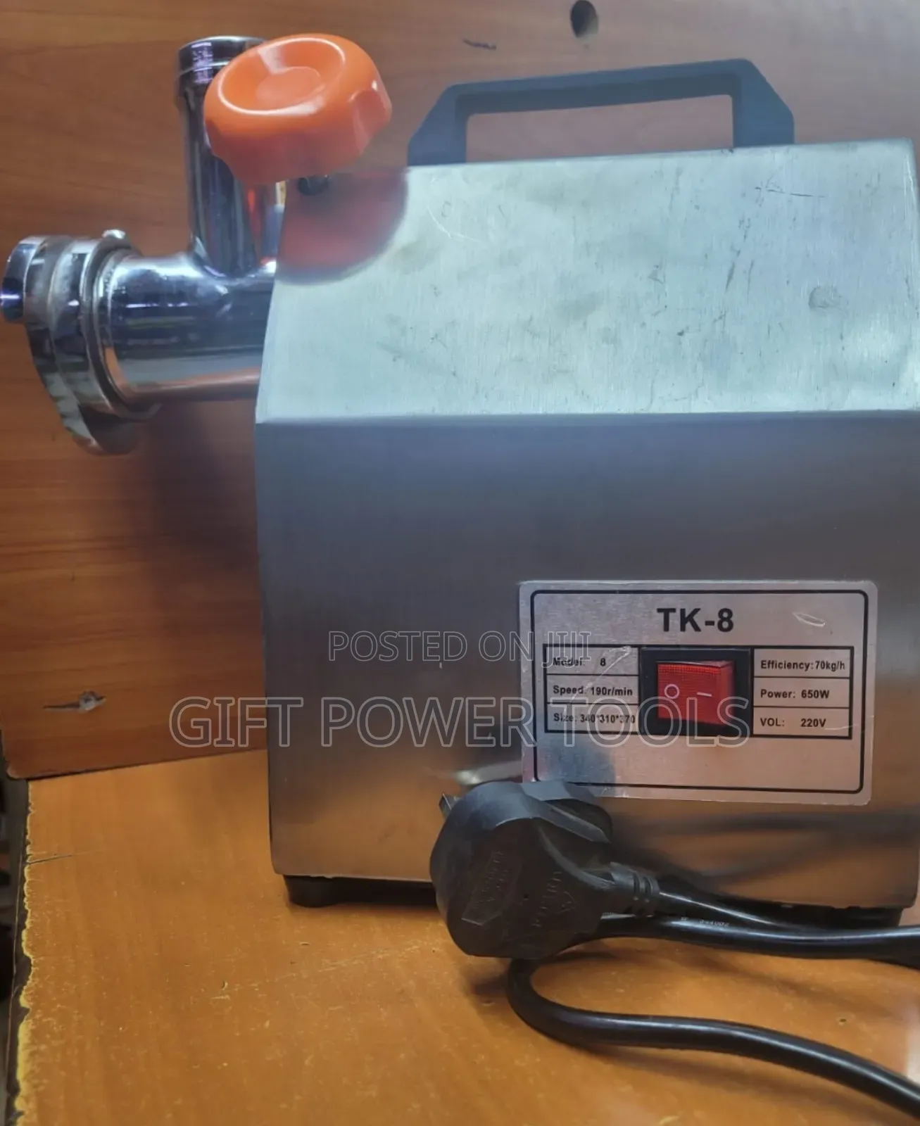 Electric Meat Mincer Tk-8/Quality Meat Grinder Machine