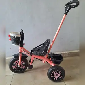 Tricycle With Push Handle Kids Tricycle