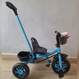 Tricycle With Push Handle Kids Tricycle
