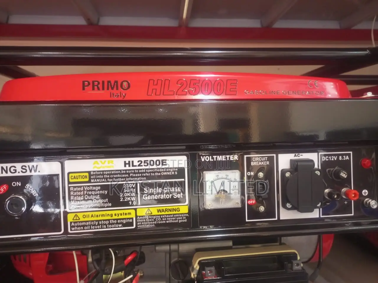 2.0kva 2500e Primo Italy Generators