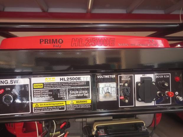 2.0kva 2500e Primo Italy Generators - main view