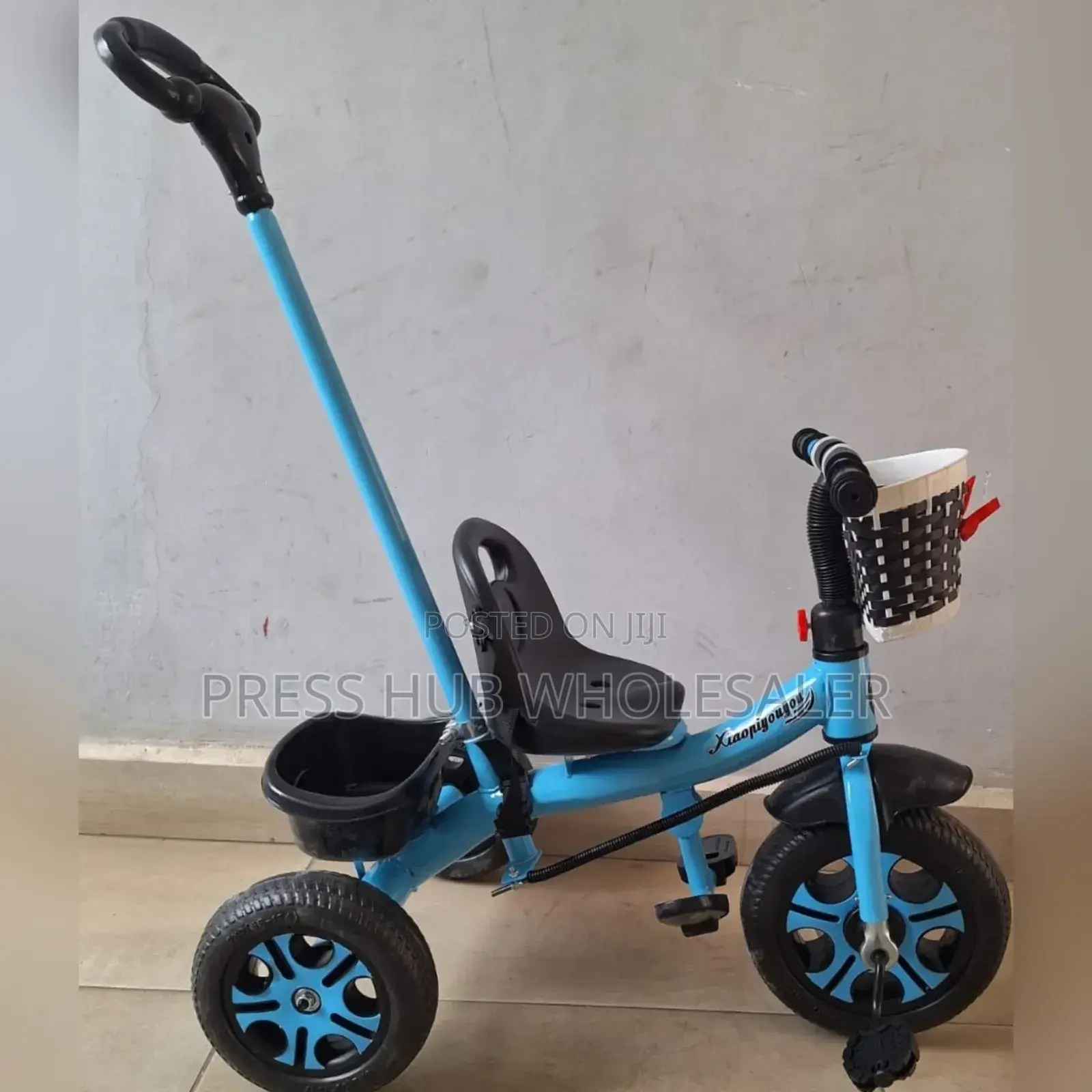 Baby Tricycle With Push Handle