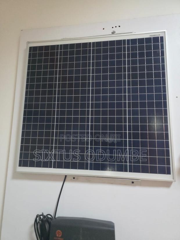 High Quality Jua Solar Home System (60w Solar Panel, 5 Lights Tv) - thumbnail 4