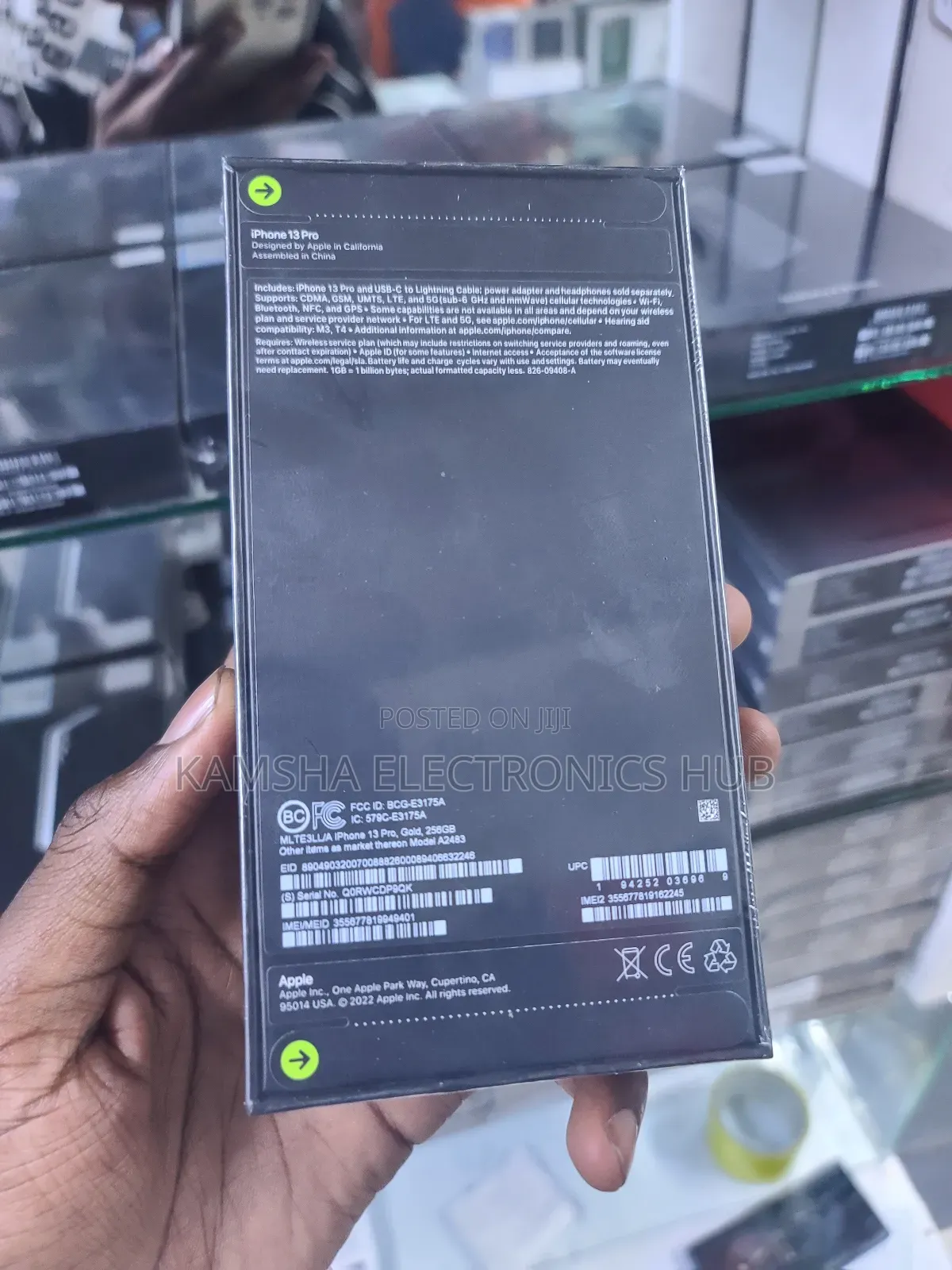 New Apple iPhone 13 Pro 256 GB Gold