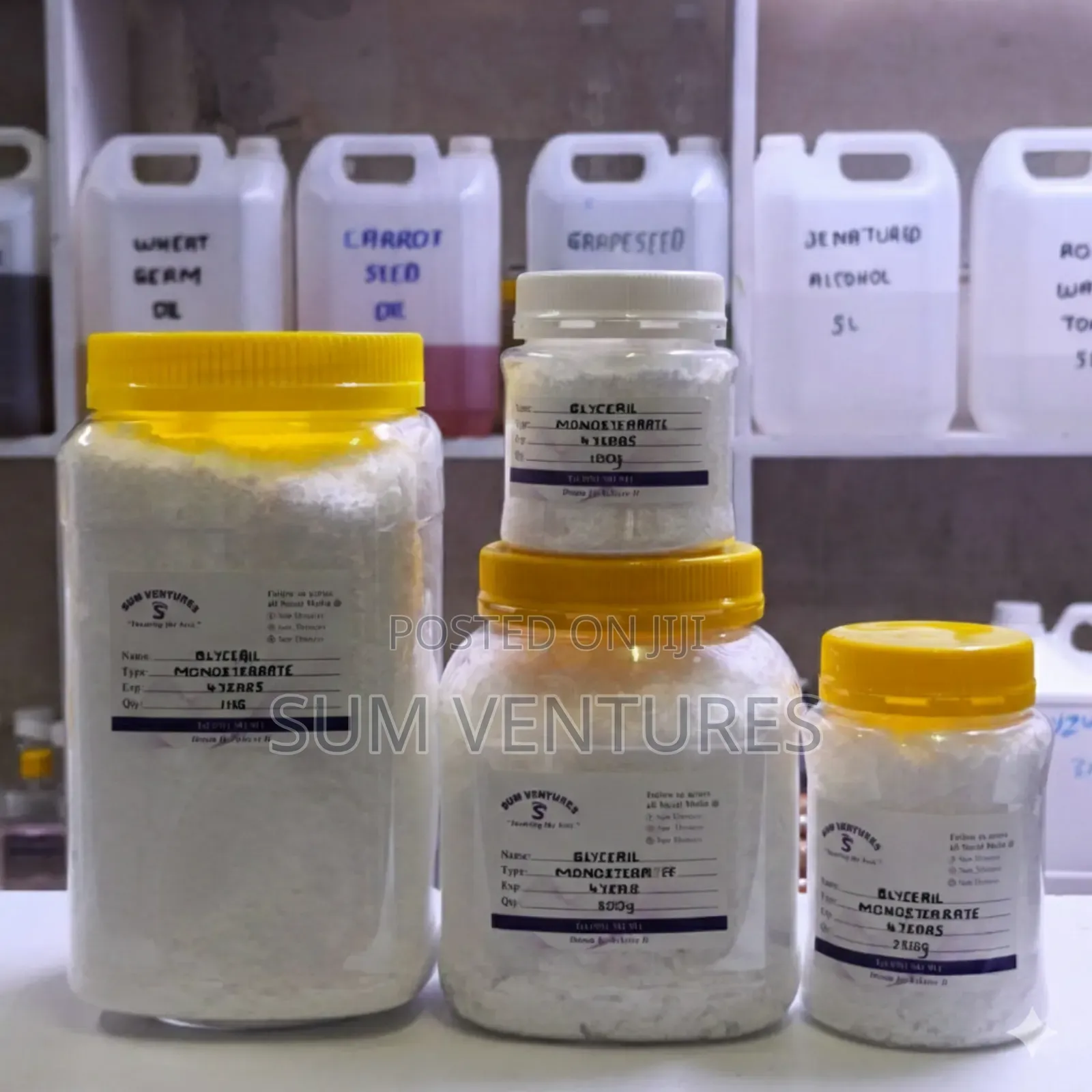 Glycerol Monostearate – 100% Pure Co-emulsifier