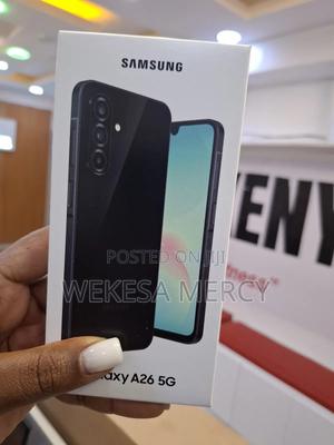New Samsung Galaxy A26 256 GB Black - main view