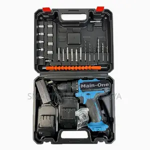 Energy Saving Cordless Drill With Drilling and Impact Functions