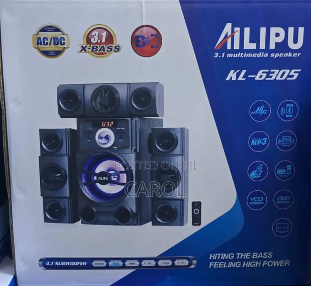 3.1ch Ailipu Homethearte Multimedia Speaker System Woofer