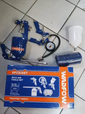 Pneumatic Air Compressor. High Pressure Compressor Gun Kit 5pc