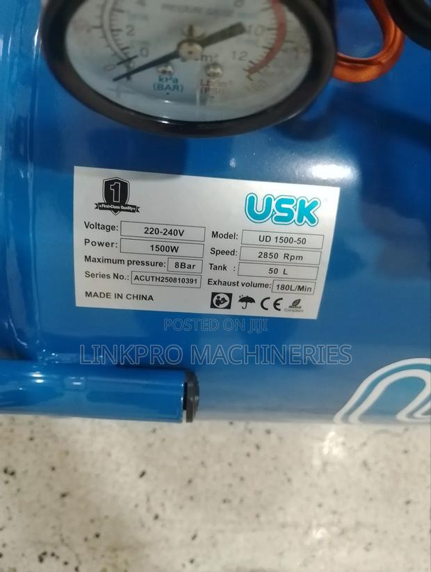 50 Litres 2hp Usk Air Compressor - thumbnail 3
