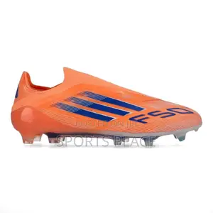 F50 Signal Coral Blaze Football Boots - Laceless