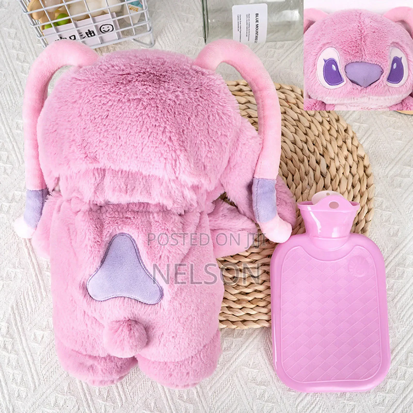 Disney Lilo Stitch Stuffed Hot Water Bottle for Pain Relief